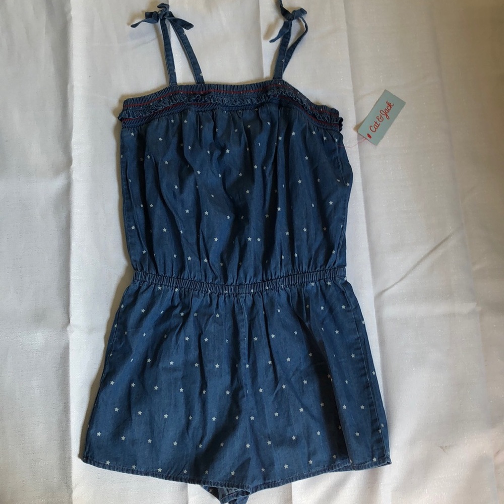 cat and jack romper
